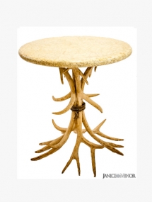 AT-06_Antler Accent Dining table