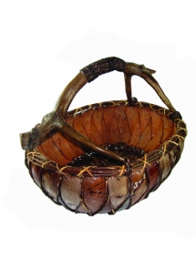 ATB-018_Coconut Husk Oval Basket