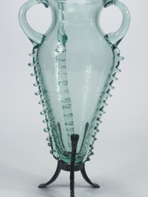 BG-663_Glass Vase wih Gills with Tripod Stand