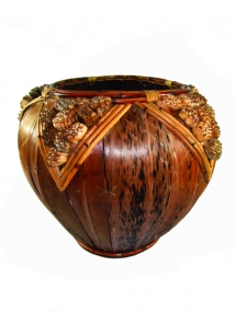 CTY-106 Coconut Spathe Jar