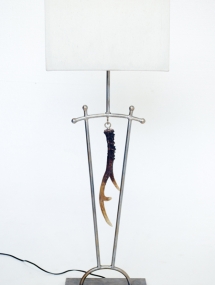 L-1173_Antler Horn Table Lamp