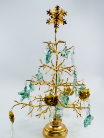 MT-973_Small Tree with Glass Ornaments