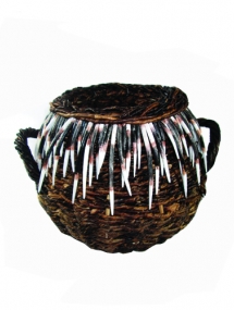 PQCB-02 _ Porcupine Ball Planter