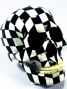 SK-039 Checkered Skull