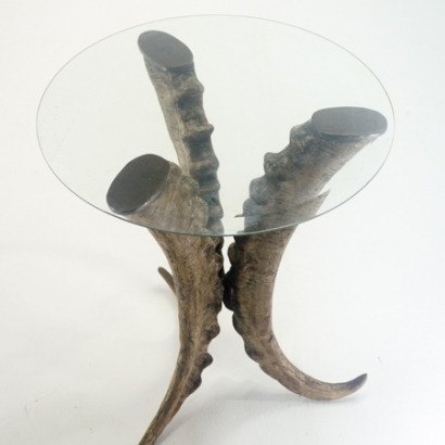 AS-620C_Horn Round Side Table