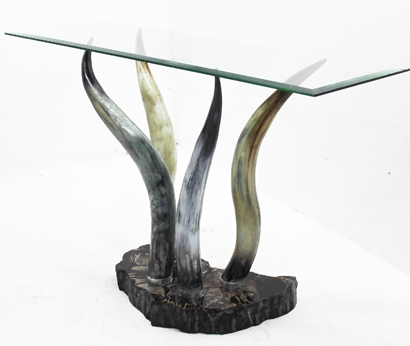 AS-773_Texas Horn Console Table