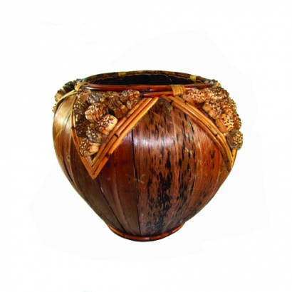 CTY-106 Coconut Spathe Jar