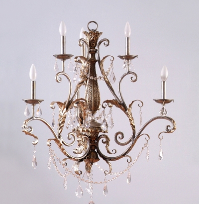 L-433C_Swag 6 lights chandelier