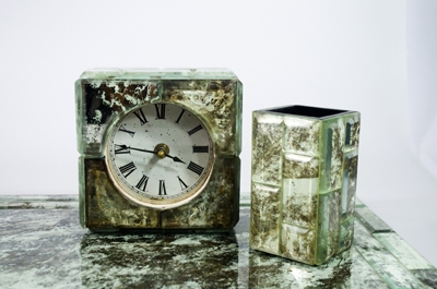 MRC-029 Mirrored Table Clock