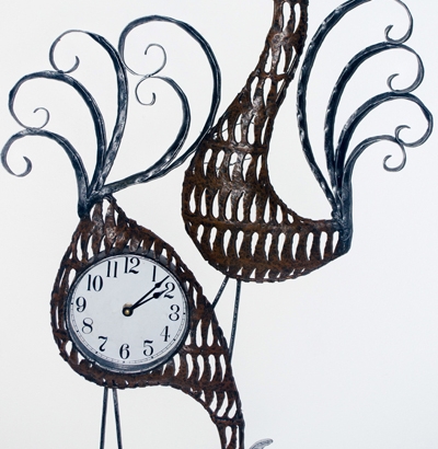 MT-917B_Rooster Table Clock