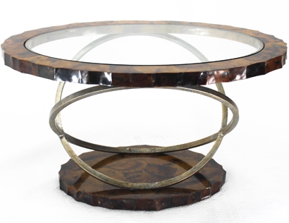 MT-934_Penshell Oval Cocktail Table