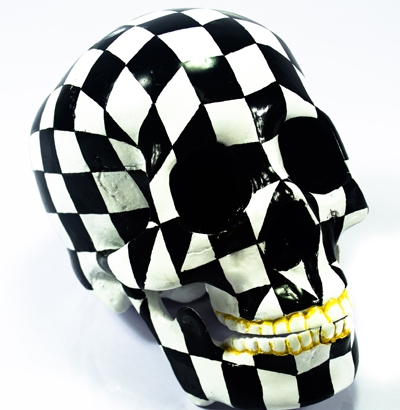 SK-039 Checkered Skull