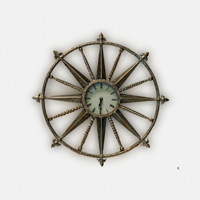 CL-071_Sun Wall Clock